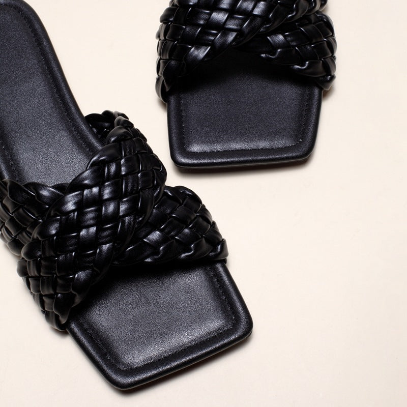 CROSS STRAP SANDAL & SLIPPER