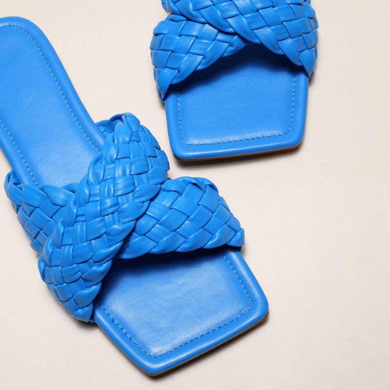 CROSS STRAP SANDAL & SLIPPER