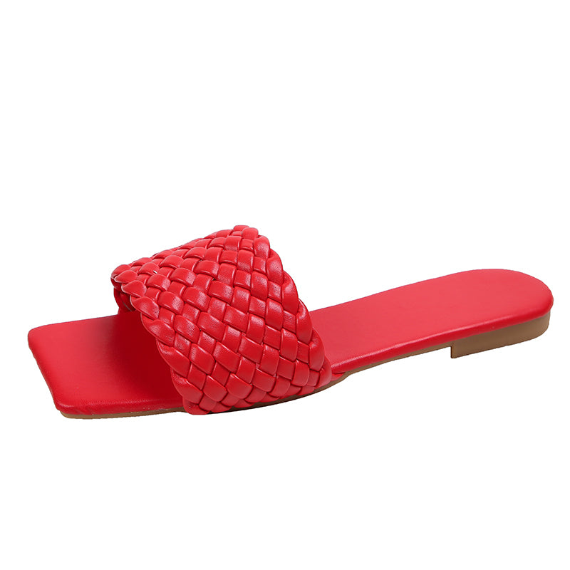 FOX SQUARE TOE SANDALS